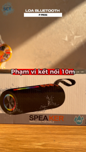 ( CAO CẤP ) Loa Bluetooth P Pro 6 Nhỏ Gọn Công Suất 10W và Kháng Nước Tốt Bass Hay Âm Thanh Siêu Đỉnh