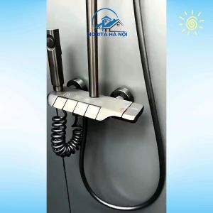 Cây sen tắm đứng phím đàn cao cấp Norita V5 củ bằng đồng cao cấp mạ tintan 3 lớp bền đẹp