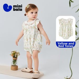 MINI BALA | Sweet Cotton Blend Baby Bodysuit Summer