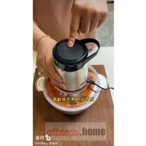 Blender Chopper Stainless Steel Penggiling Gilingan Untuk Daging Bakso Bumbu Dapur halus Serbaguna Murah 3 in 1 Cuci Gudang Murah