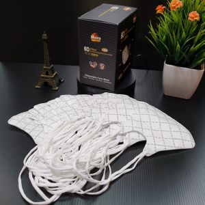 10pcs/50pcs box KF94/6D mask Earloop/Headloop 4 ply Hijab/Telinga Monogram 5D duckbills & 3D v mask Face Mask Design new fashion