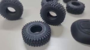 Lốp Xe Crawler RED SPIDER 1.0 Cao 55mm Loại Mud Slingers X Cao Su Siêu Mềm Dính Dành Cho Xe RC 1/24 SCX24 1/18 TRX4M