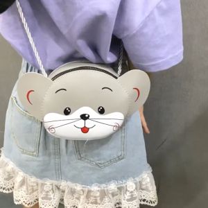 กระเป๋าสะพายข้างเด็ก กระเป๋าสะพายเด็กผู้หญิง กระเป๋าเด็ก มินิมีสไตล์ การ์ตูนน่ารัก