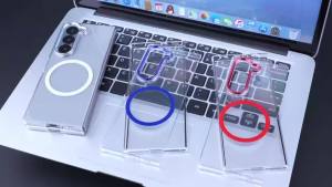 Ốp Lưng Samsung Galaxy Z Fold 8/7/6/5/4 Chất Liệu Kim Loại Trong Suốt Bảo Vệ Bản Lề Tương Thích Sạc Không Dây Từ Tính