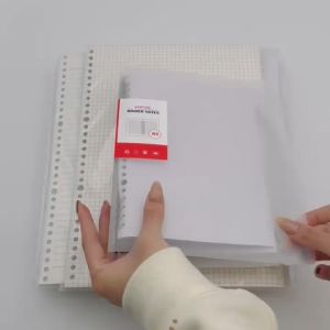 จัดส่งรวดเร็ว ขนาดA4 A5 B5 กระดาษรีฟิว 1เล่ม ถนอมสายตา 60แผ่น มีเส้น ไม่มีเส้น กระดาษร่างตาราง ปกสมุดA4