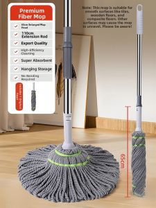 No Hand Wash Self Wring Mop