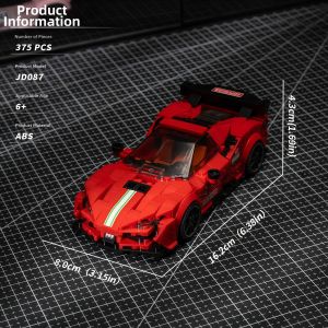 Firebird Car Assemble Model Building Blocks