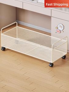 evesigar | Mobile Desk Organizer Under Table Shelf