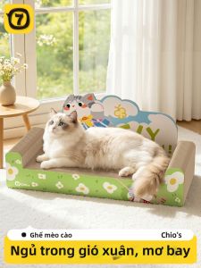 7o | Durable Non-shedding Cat Scratching Pad and Bed