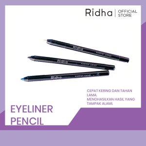RIDHA Eyeliner Pen Black & Pencil - Waterproof