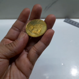 Đồng xu Monnaie de Paris size 34mm Mạ Vàng