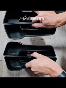 2PCS Side Pocket Omextra Adjustable Cup Holder Mobil Jok Car Seat Organizer Kantong kursi mobil Cup Holder Besar Kantong samping jok mobil Tempat Kartu Tempat Koin Mobil Coin Phone Holder