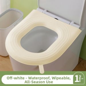 LIKE | Waterproof All-Season Silicone Thickened Toilet Seat Cover