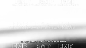 [EMP] PIPE DEPAN WAVE110 DASH HEAVY DUTY FRONT PIPE RACING W110 DASH 28MM ORI SPEC AA OEM BRACKET BLACK🔥