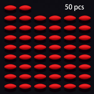 50 pieces of high-quality foam fishing buoys olive fishing buoys high-quality fishing line accessories fishing supplies