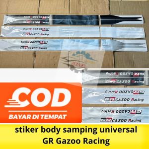 stiker body samping Gr Gazo Rancing Fortuner Rush Terios Universal