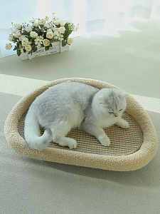 🔥🔥🔥 Cat Scratch Board Sisal  Cat Claw Board Wear-Resistant And Shavings Resistant Integrated Cat Bed Oversized