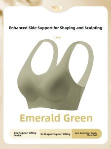 YUNASHA | Wireless Padded Bra for Women with Push-up and Underwire Support