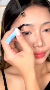 FOCALLURE Pro-stay Eyebrow Cream FA-E23 | Tahan lama 3 Warna | Brow Pomade | Lasting | Waterproof | FUFUMISE