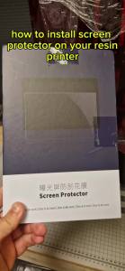 5Pcs Screen Protector For ELEGOO Jupiter SE / 12.8 inch LCD Resin 3D Printers Anti Scratch Protective Film Accessories