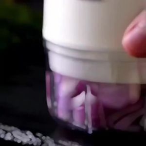 Máy Xay Tỏi Và Thịt Mini 250ml Sạc Lại Được - Nhựa Bền Chắc Công Suất 30W Tốc Độ Cao Dùng Được Cho Tỏi Ớt Hành Thịt Xay Các Loại Hạt