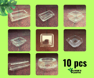 10 pcs - Clear Plastic Clamshell (10x OPL5H/C301 WF168/C306 C303 C201 OPS35 OPLH77L KT120 KT140 etc.)