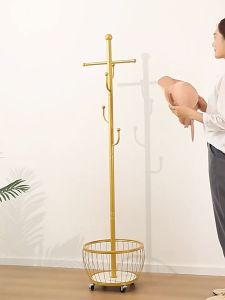 ที่แขวนเสื้อผ้า เสาแขวนหมวก ที่แขวนกระเป๋า ที่แขวนผ้า เสาแขวนเสื้อ ราวตากผ้า ราวแขวนผ้า ทำจากเหล็ก คุณภาพสูง ราวแขวน รับน้ำหนักได้สูงสุด 120 กก