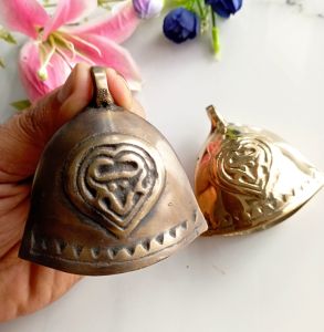 Kelontongan Sapi Kuningan Kelontong Lembu Lonceng Sapi Hewan Ternak /Lonceng Pagar