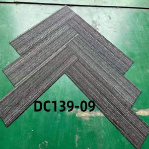 Carpet Office Hotel Commercial Rectangle Stripe Block Eco-friendly Simple Long Pad Area Rug LKHY Brand Machine Knitted Polypropylene