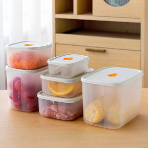 Dear Home กล่องเก็บของในตู้เย็น กล่องถนอมอาหาร กล่องเก็บเนื้อ กล่องเก็บเมล็ดข้าว ภาชนะใส่อาหาร