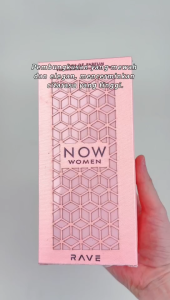 Perfume NOW Women 100ml RAVE Original Dubai Haruman Wanita Eksklusif Bau Floral Oriental Mewah Tahan Lama Sesuai Untuk Harian Majlis Dating Hadiah Istimewa Minyak Wangi Asli Arab Wangi Gaya Elegan