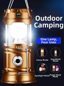 RTN | Solar Camping Light Long-lasting Ultra-bright Outdoor Illumination