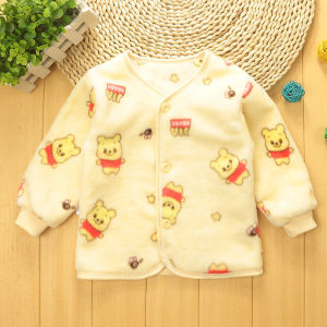 Warm Flannel Baby Outerwear 0-1-2 Years