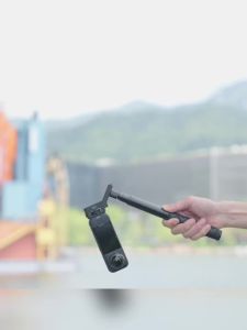 JJC | JJC Selfie Stick Folding Adapter for DJI Osmo 360 II Insta360 X6 X5 X4 X3 Converts Standard Selfie Stick to Foldable Selfie Pole