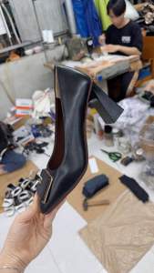 Giày cao gót búp bê nữ  giày công sở êm chân  gót cao 7cm
