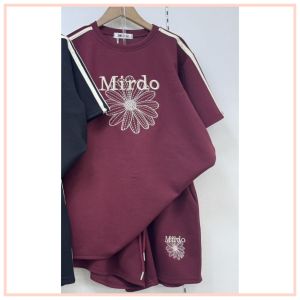 ชุดเซท 2 ชิ้น (มี 6 สี) เสื้อโอเวอร์ไซส์ + กางเกงขาสั้น ผ้าเนื้อดีงานสวย ชุดใส่เที่ยว ชุดสวยๆ ชุดลำลอง