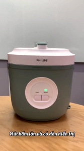 Nồi cơm điện nắp gài Philips 1.8 lít HD3212/32 chuẩn EU bảo hành 24 tháng Toàn Cầu