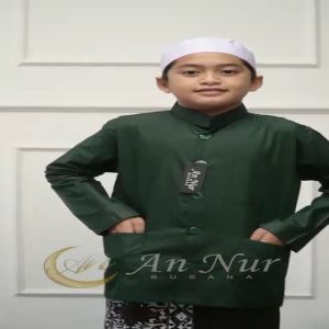 BAJU KOKO HAIBAH ANAK LENGAN PANJANG MODEL AMMU MERK AN NUR TERBARU