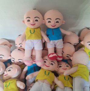 Boneka Sepasang Upin dan Ipin - Harga untuk Sepasang (2 pcs) - Mainan Anak - Boneka & Aksesori - Aksesori Boneka