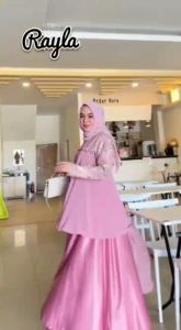 GAMIS SYARI MUSLIM JUMBO RAYLA: Desain Nyaman & Bahan Berkualitas
