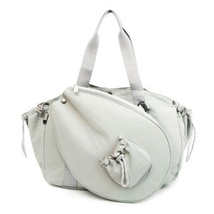 กระเป๋าใส่ไม้แบดมินตันเทนนิส แฟชั่นสำหรับกีฬากลางแจ้ง กระเป๋าสะพายไหล่สำหรับมืออาชีพ ขนาดใหญ่ เหมาะสำหรับผู้เริ่มต้น พร้อมปลอกคลุมไม้