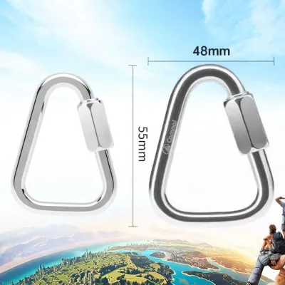 Camnal | High Load Capacity Triangle Lock Carabiner