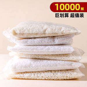 Nail Art Decorations Half round Flat Bottom Pearls 10000 Pieces Set for Nail Salon Professional Use off White Color