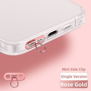 RQZN | Stainless Steel Ultra-thin Waterdrop Shaped Mobile Phone Strap Connector