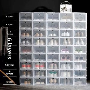 JINGZHIYU | Moisture-Resistant Transparent Flip-Top Storage Box