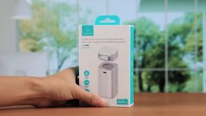 USAMS Powerbank 18000mAh 2 In 1 Output Fast Charging Type C dan Lightning Magnet Retractable Cable Module