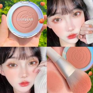 Carson Three-In-One Matte Blush Highlight Contour Eye Shadow Student Natural Makeup Sun-Kissed Cheek Color Enhancer