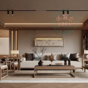 New Chinese Style Solid Wood Sofa Coffee Table Designer Simple Casual White Basswood Hotel Living Room Club Creative