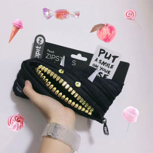 Zipit Cat Monster Zipper Pencil Case Stationery Bag Student Gift PVC Material Single Layer Basic Packaging Other Pattern
