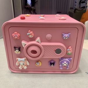 Childrens Savings Money Box Password Safe Fingerprint New 2025 Boy Girl Creative Birthday Practical Gift Metal Material